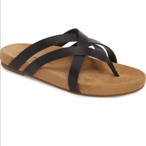 🍀 EUC Lucky Brand Fillima Leather Sandals Size 6